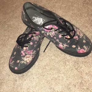 FLORAL VANS